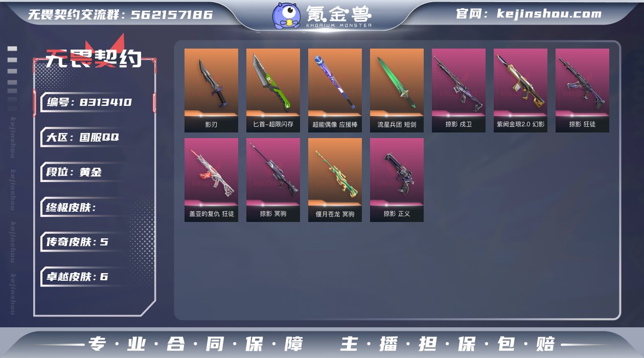 实名: 不可修改 皮肤资产价值: 1191...