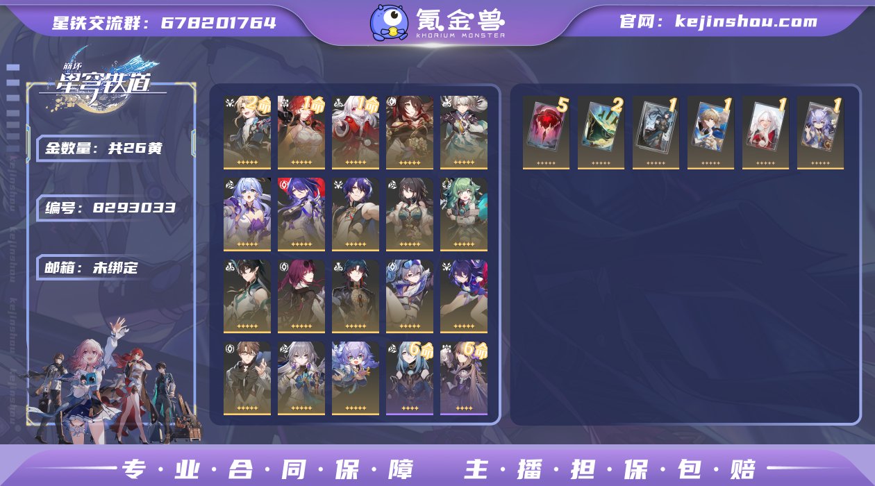 邮箱: 未绑定 开拓者性别: 女 总黄数:...