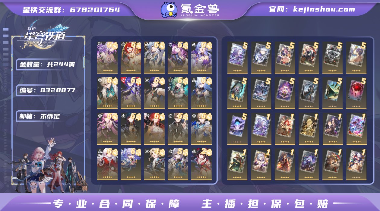 邮箱: 未绑定 开拓者性别: 男 总黄数:...