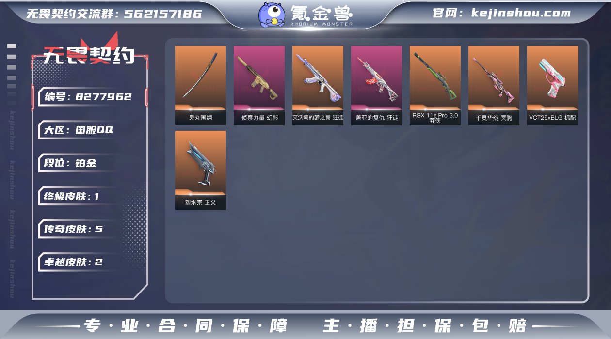 实名: 可修改 皮肤资产价值: 14610...