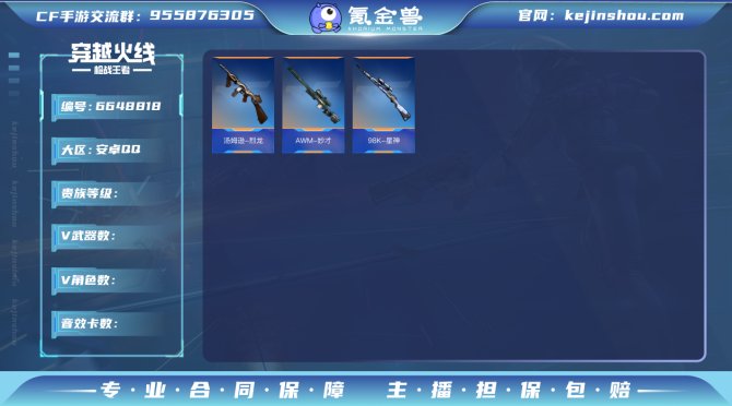 PX3470VIP:1【热门武器】：AWM...