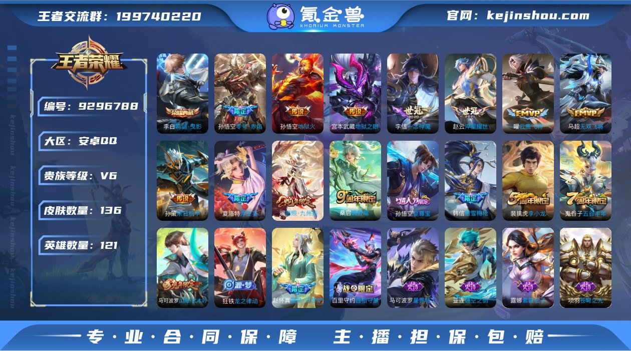 【SYB】安卓手Q217区136皮1典藏1...