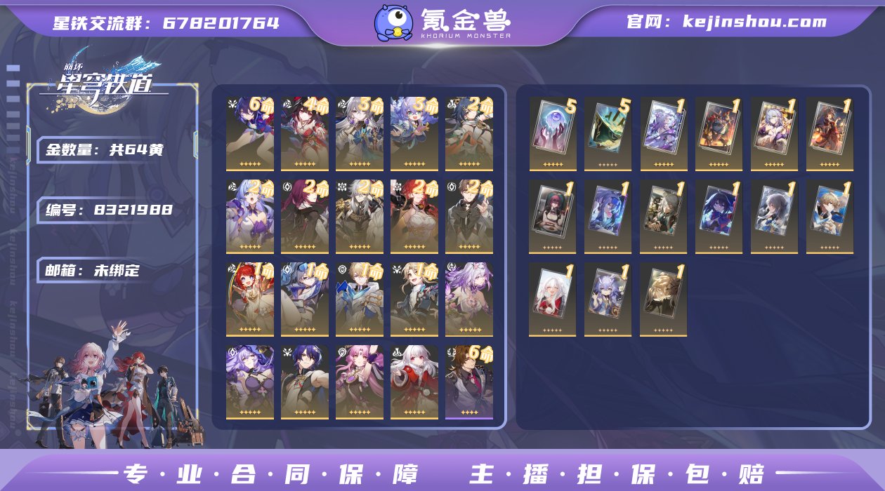 邮箱: 未绑定 开拓者性别: 女 总黄数:...