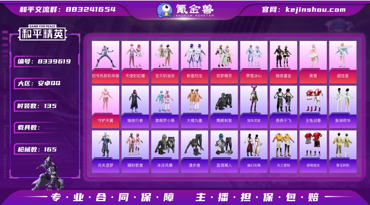 满级甜心宝贝 紫螳螂 美雪 小白龙 红眼罩...