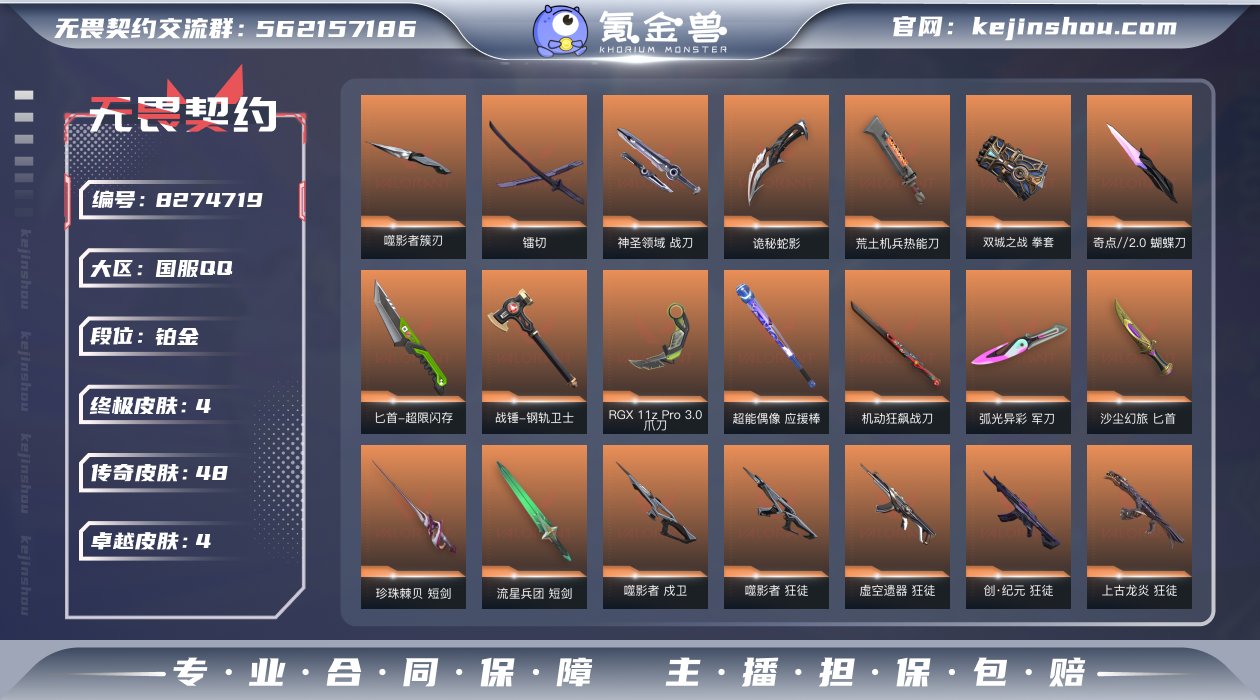 实名: 可修改 皮肤资产价值: 83480...
