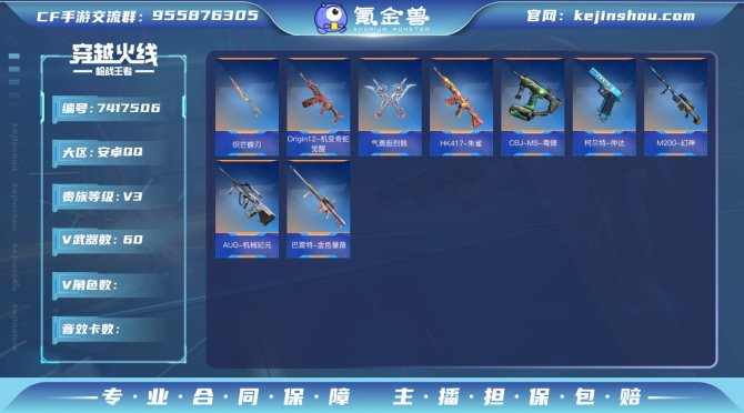 实名: 不可修改 v武器数: 60 v武器...