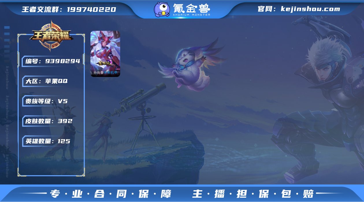 实名: 可修改 贵族等级: V5 英雄数:...