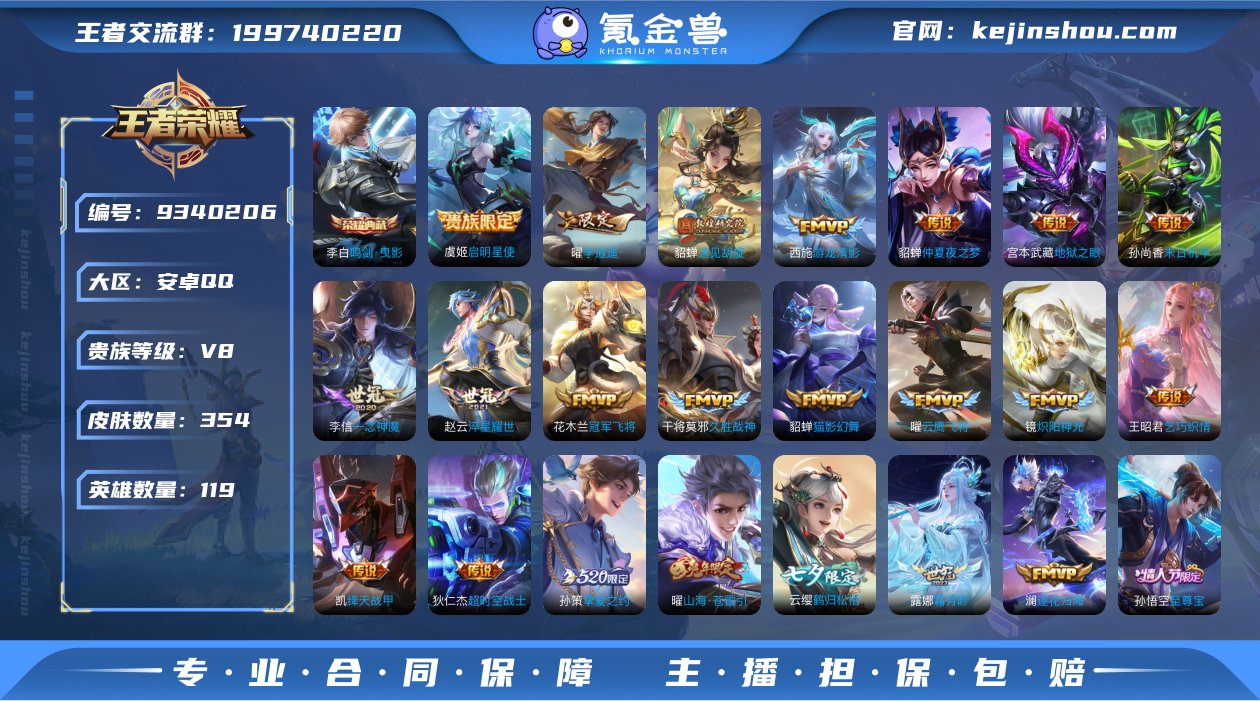 实名: 可修改 贵族等级: V8 英雄数:...