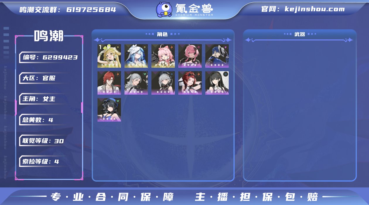 总黄数: 4 联觉等级: 30 拥有五星共...