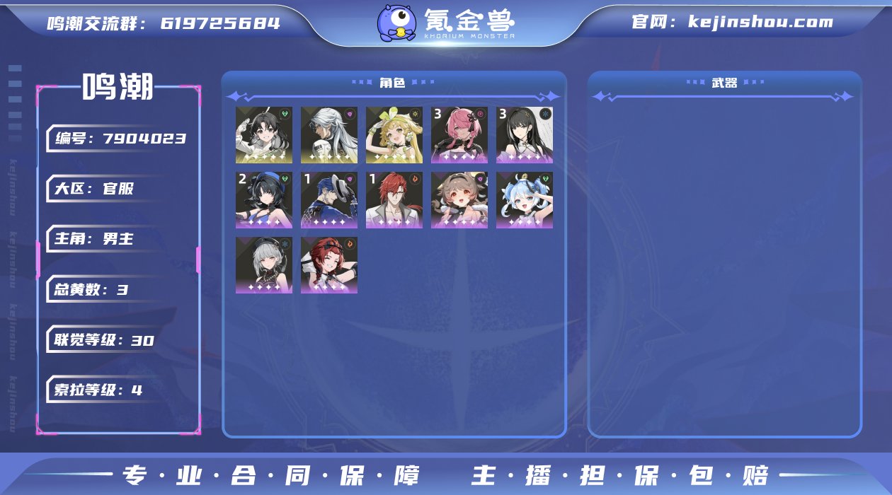 总黄数: 3 联觉等级: 30 拥有五星共...