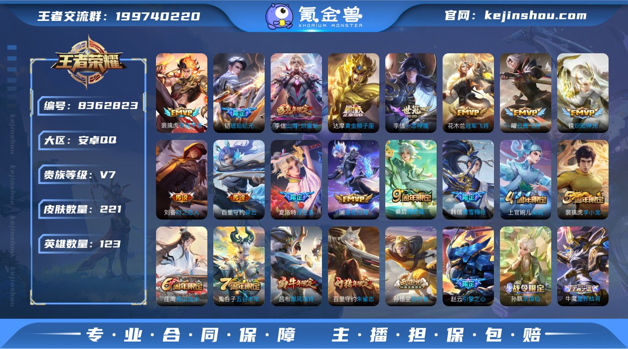 MWZ99878【221皮肤13传说V7】...