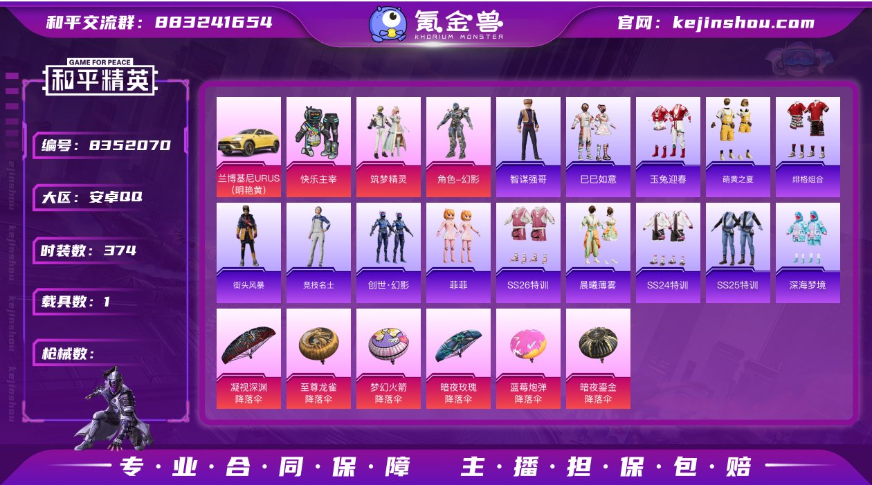 AL600853热力值40299 枪皮数量...