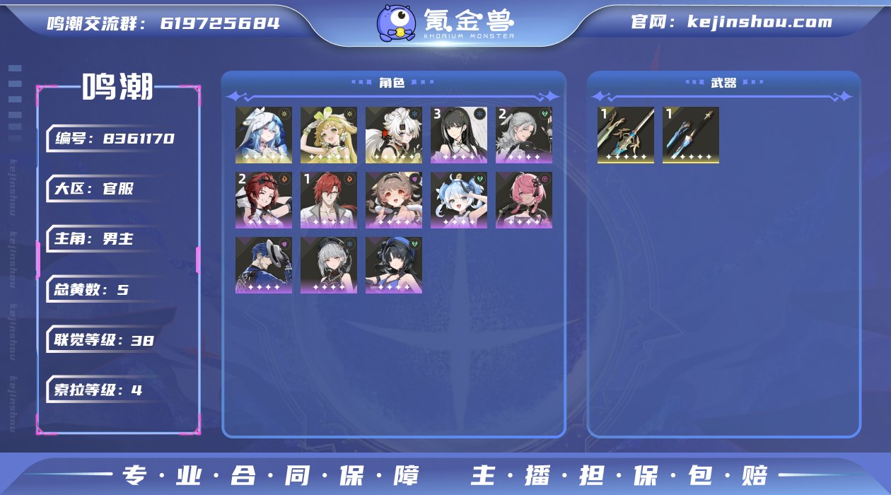 总黄数: 5 联觉等级: 38 拥有五星共...