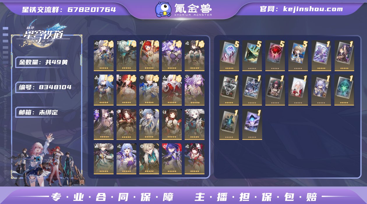 邮箱: 未绑定 开拓者性别: 女 总黄数:...