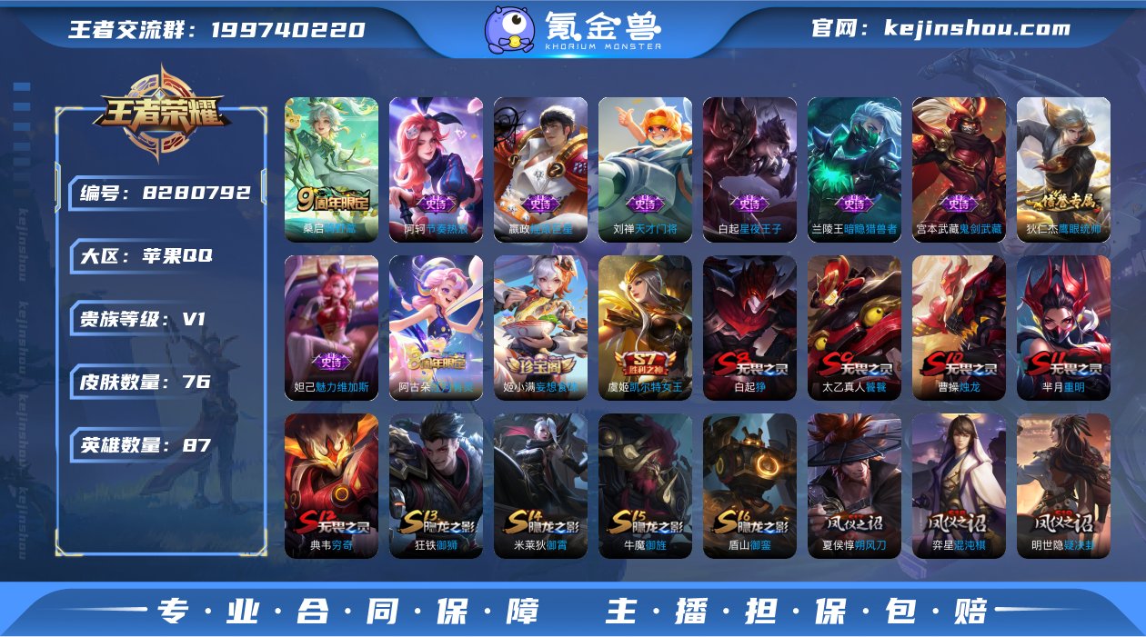 HXX1176 QQ等级52（3太阳）王者...