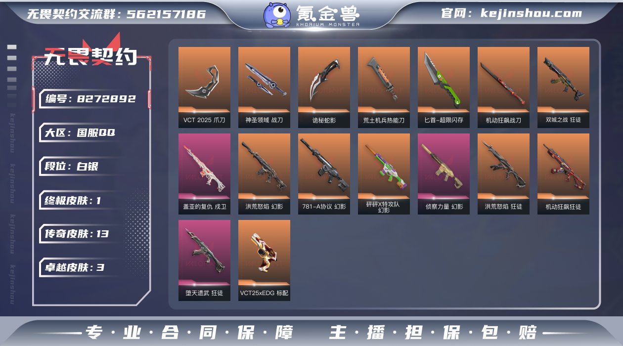 实名: 可修改 皮肤资产价值: 25340...