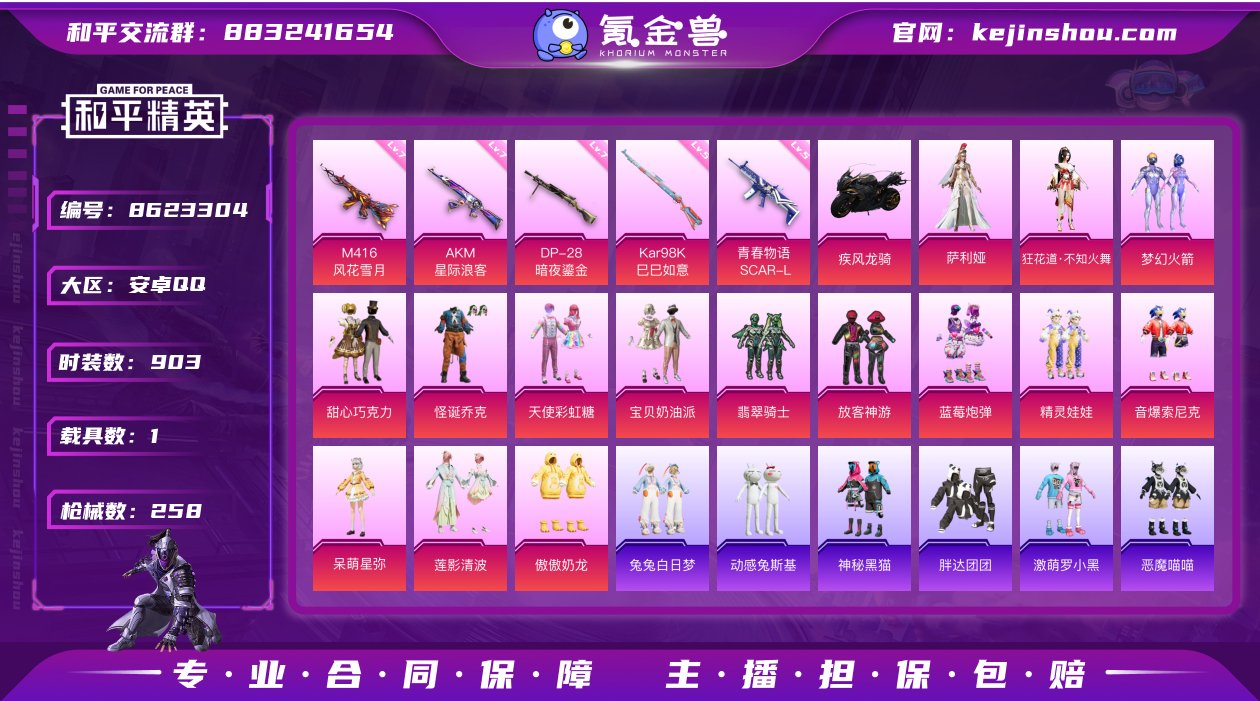 实名: 可修改 时装数: 903 载具数:...