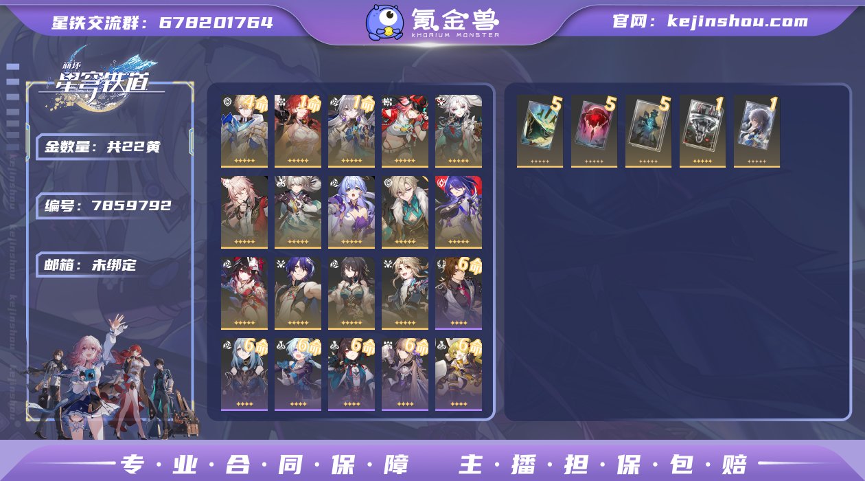 邮箱: 未绑定 开拓者性别: 男 总黄数:...