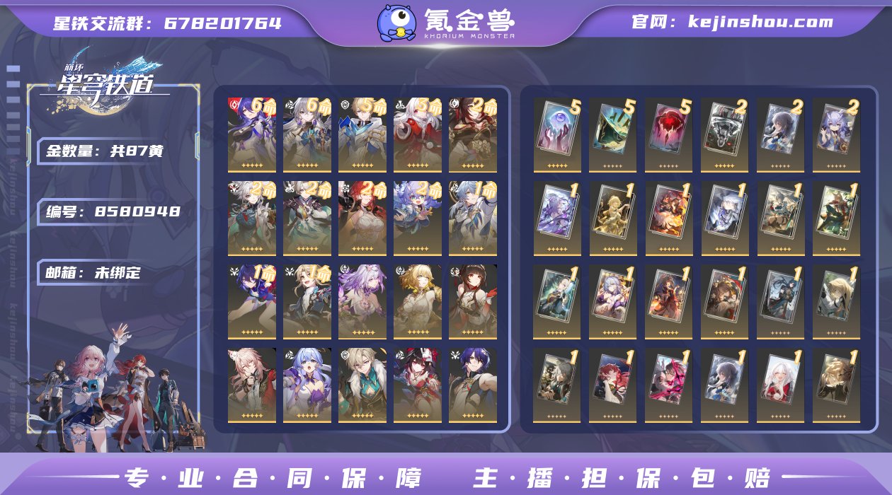 邮箱: 未绑定 开拓者性别: 女 总黄数:...