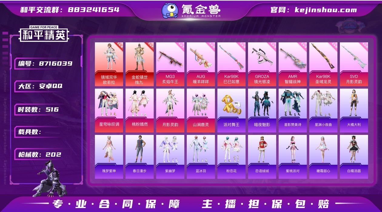 安Q4级红装号！4级欧若拉 1级烛九-14...
