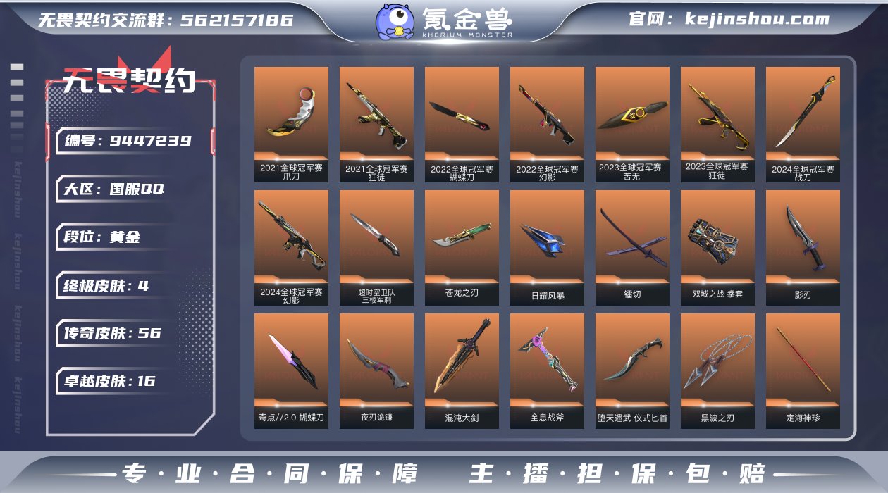 实名: 可修改 皮肤资产价值: 14788...