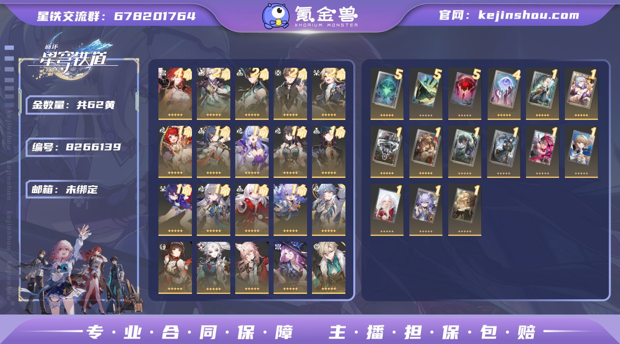 邮箱: 未绑定 开拓者性别: 女 总黄数:...