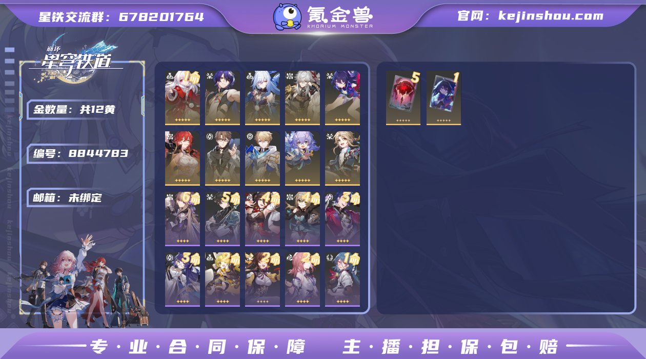 邮箱: 未绑定 开拓者性别: 男 总黄数:...