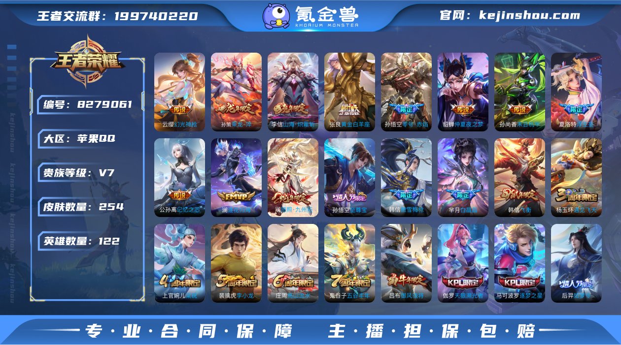 CD6817 可二次【质量打野猴子韩信】孙...