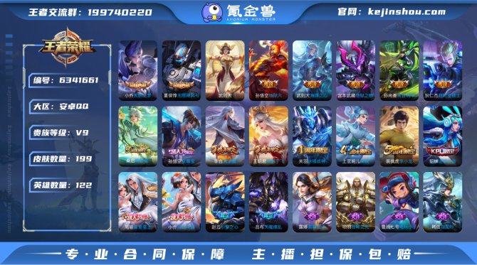 V9 安q 199皮肤  武则天 无限飓风...