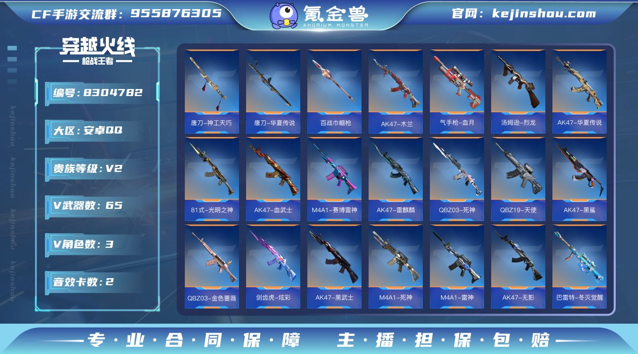 实名: 不可修改 v武器数: 65 V/王...