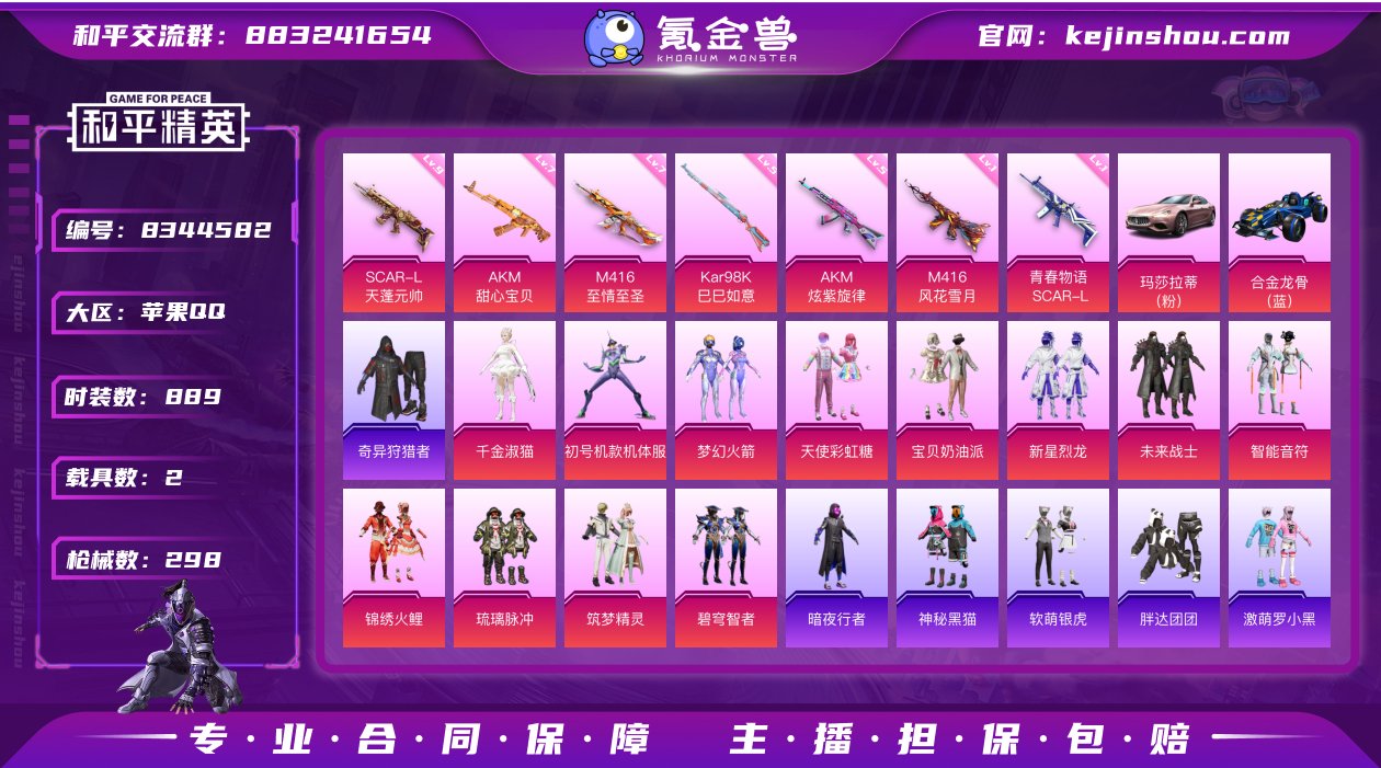实名: 可修改 时装数: 889 载具数:...