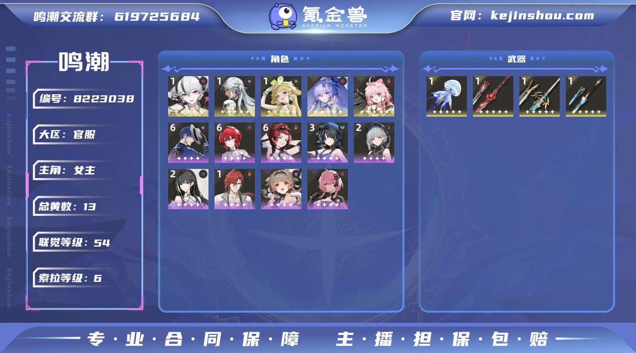 总黄数: 13 联觉等级: 54 拥有五星...