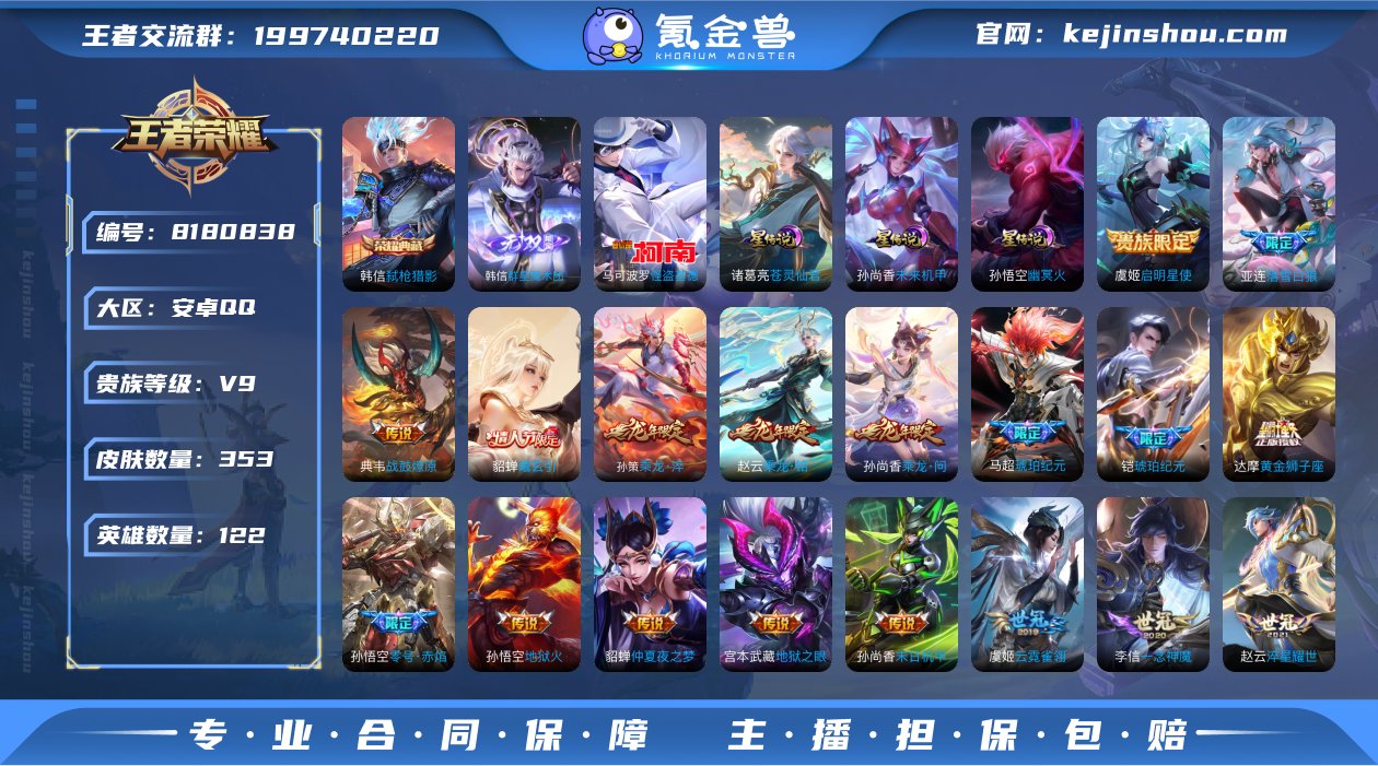 353皮 1典藏1无双1珍品42传说 弑枪...
