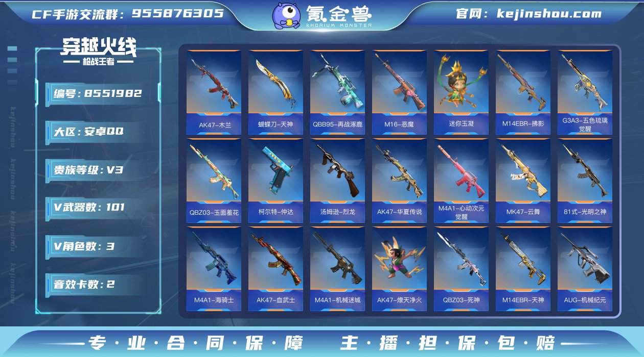 实名: 可修改 v武器数: 101 V/王...