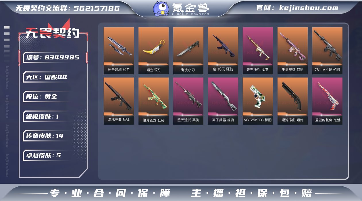 14橙皮 1金皮 5紫皮 43皮肤 21英...