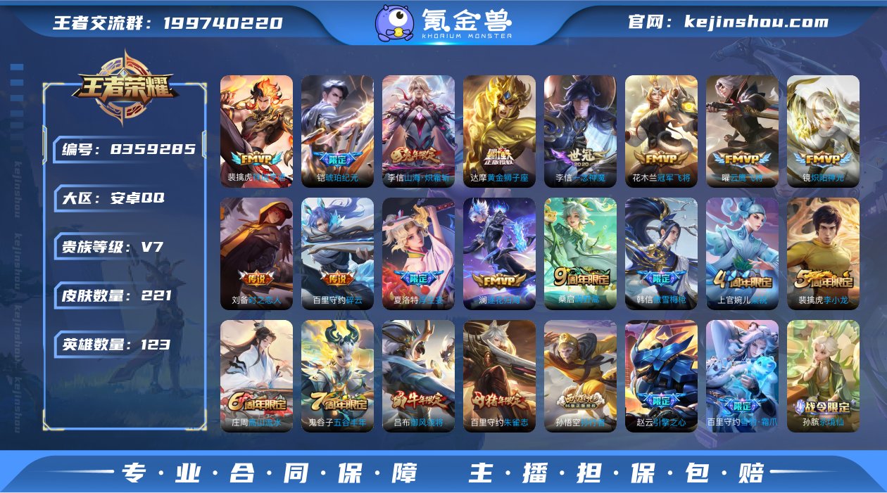 MWZ99878【221皮肤13传说V7】...