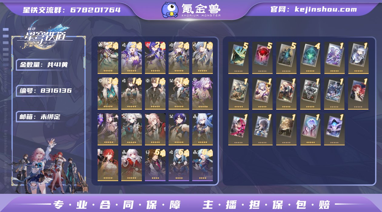 邮箱: 未绑定 开拓者性别: 女 总黄数:...
