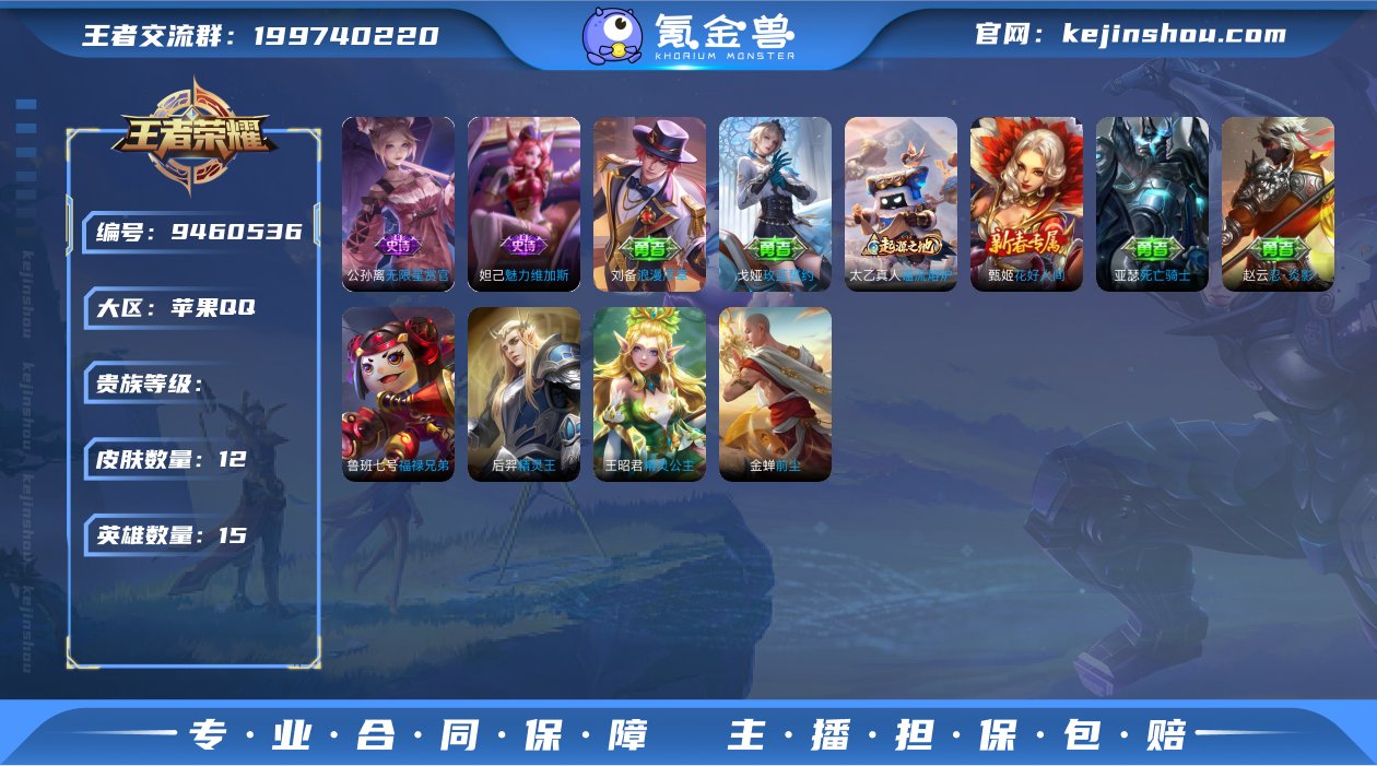 苹果QQ  4月在榜小国元流之子 1.4w...