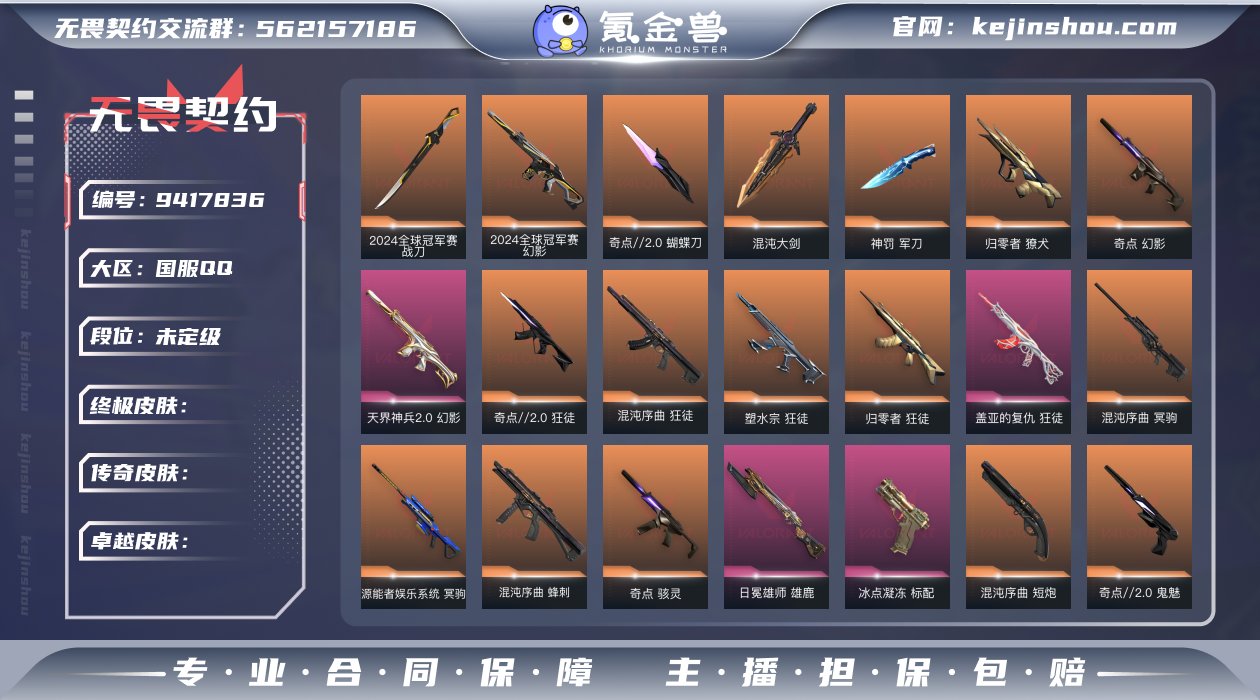  亮点：库存价值41230   24套大库...