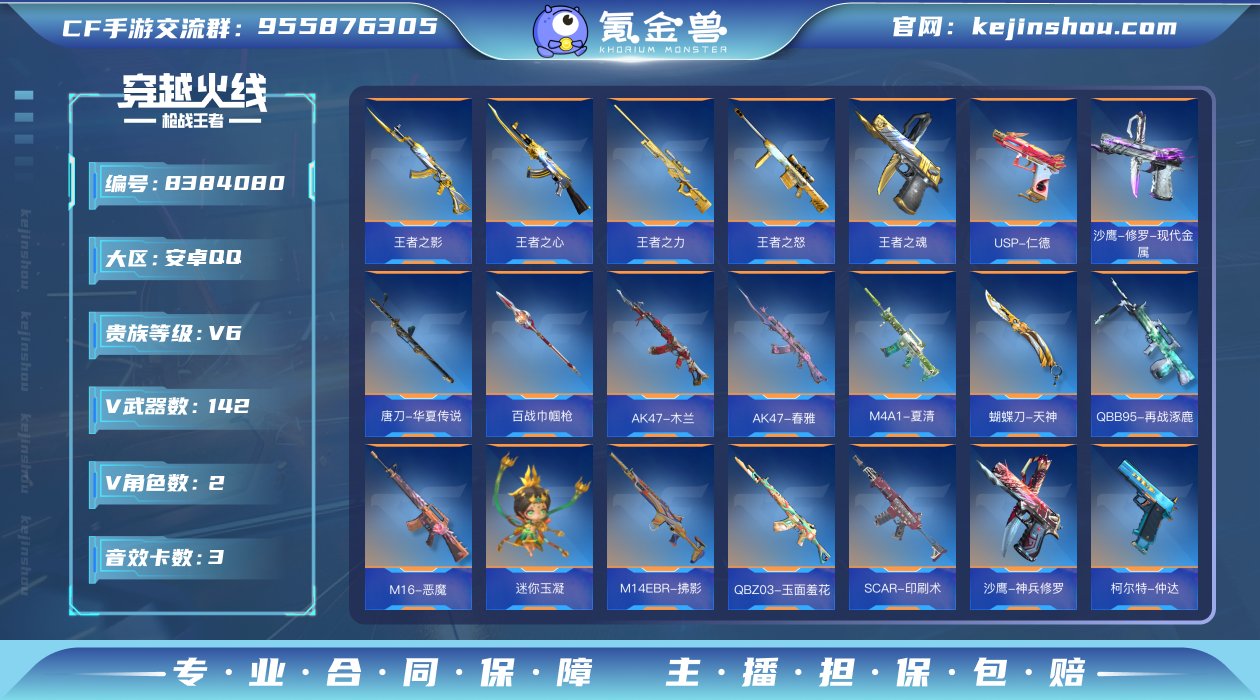 实名: 不可修改 v武器数: 142 王者...