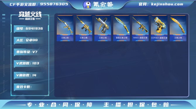 M4A1-雷霆王者至尊/14王者/M4A1...