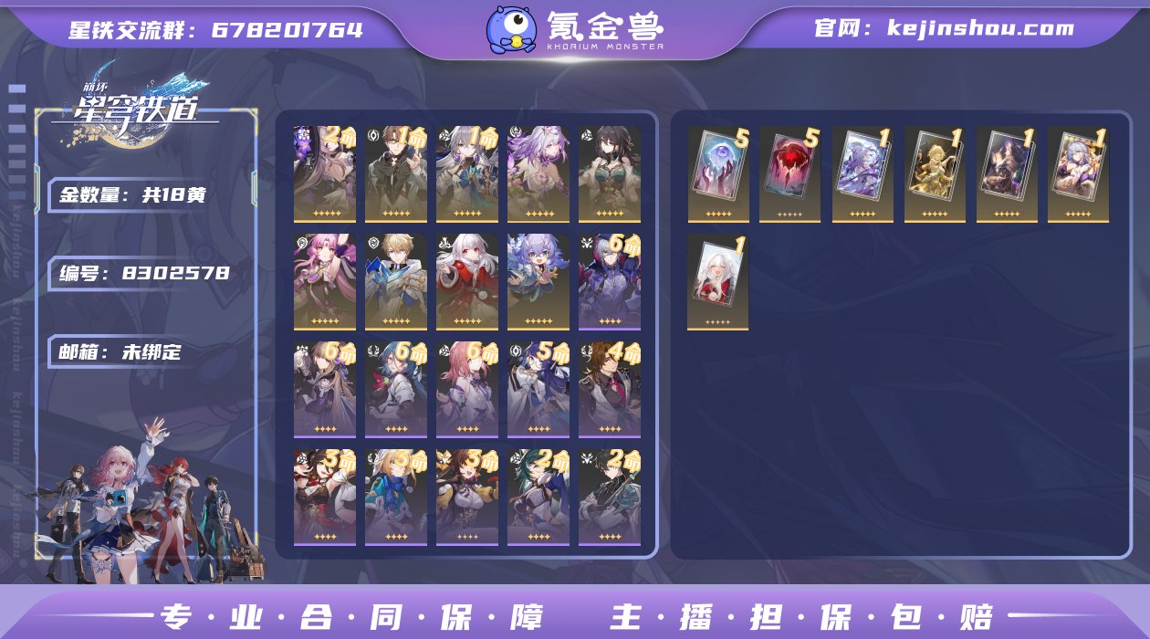 邮箱: 未绑定 开拓者性别: 男 总黄数:...