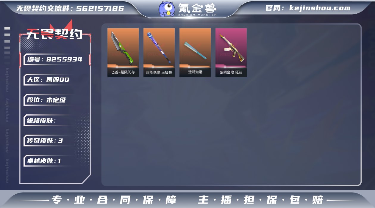 实名: 可修改 皮肤资产价值: 3070 ...