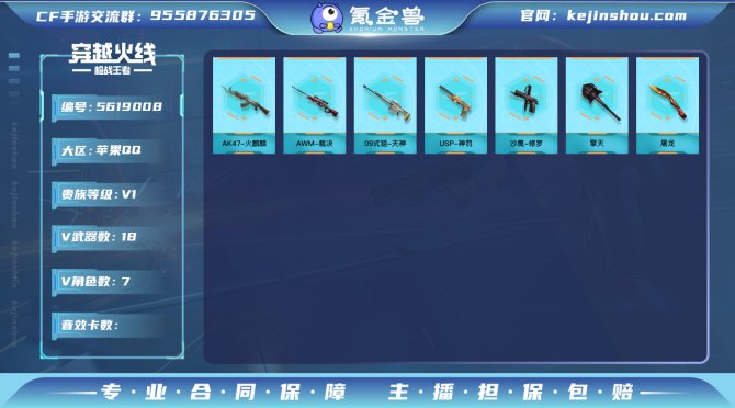 实名: 不可修改 v武器: 擎天,AK47...