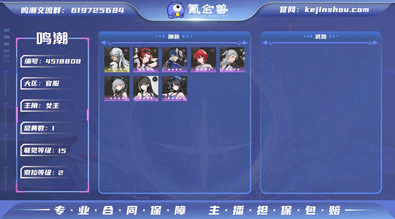 总黄数: 1 联觉等级: 15 拥有五星共...