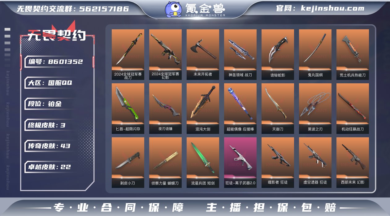 实名: 可修改 皮肤资产价值: 11048...