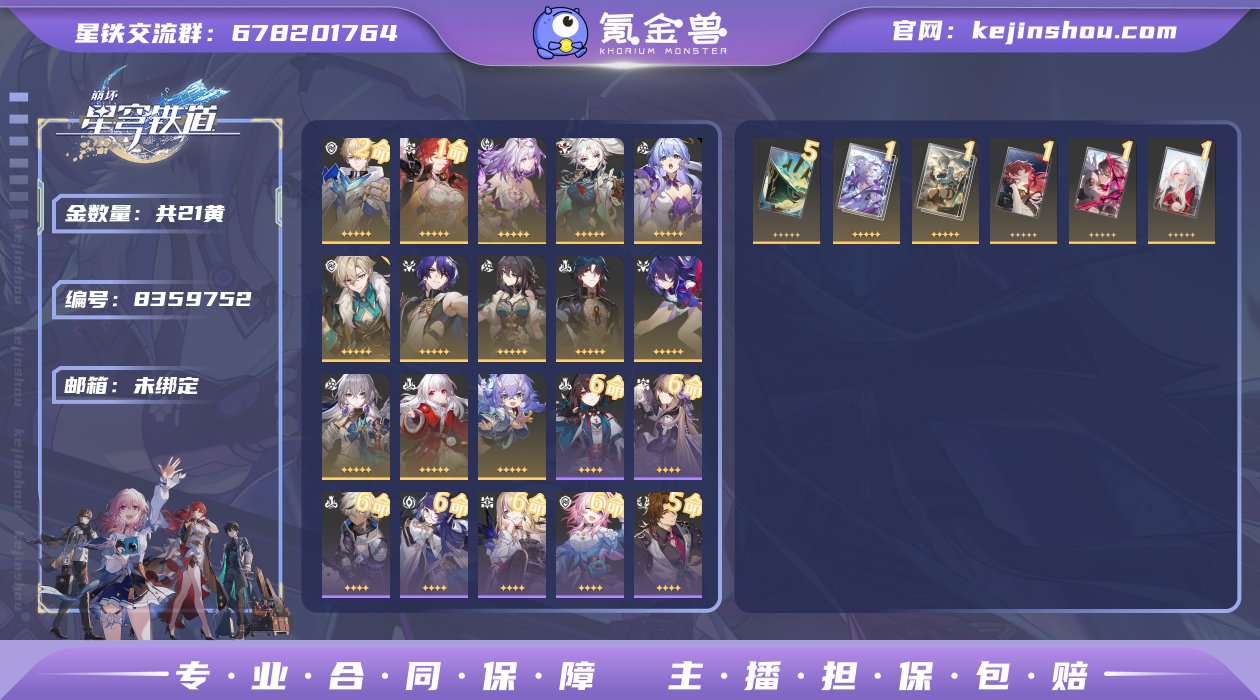 邮箱: 未绑定 开拓者性别: 女 总黄数:...