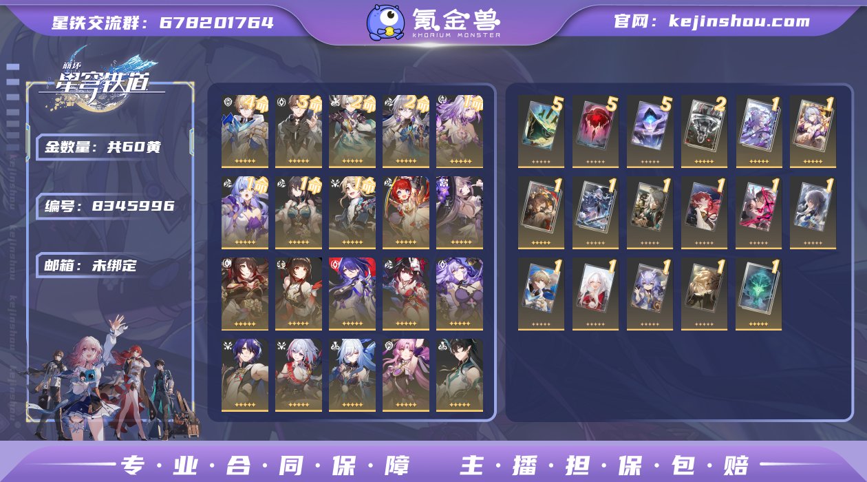 邮箱: 未绑定 开拓者性别: 女 总黄数:...