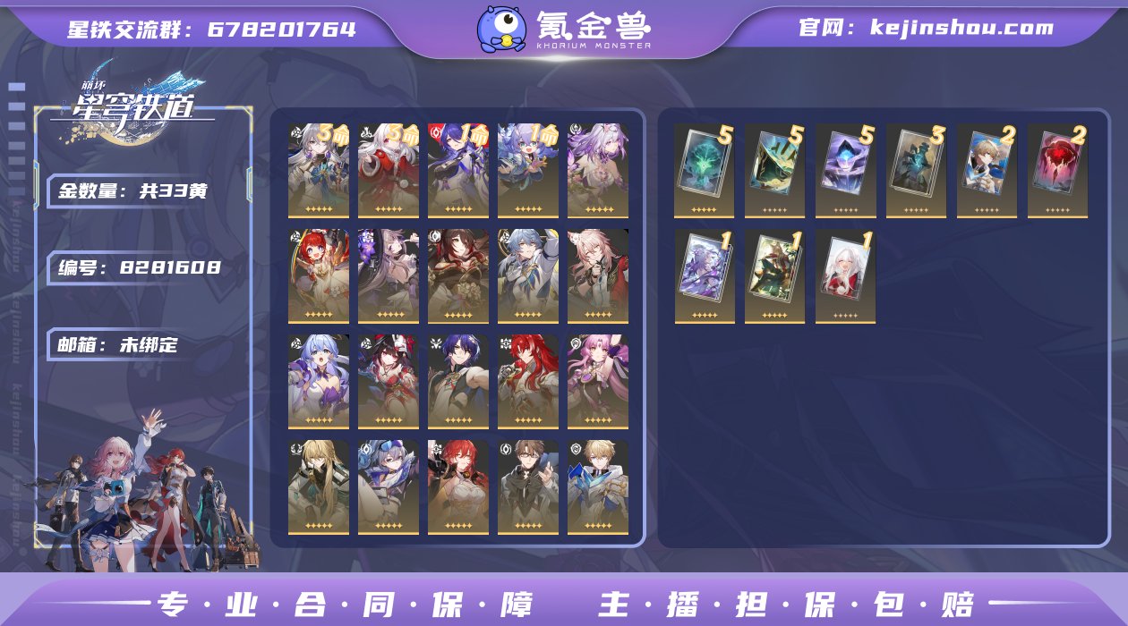 邮箱: 未绑定 开拓者性别: 男 总黄数:...