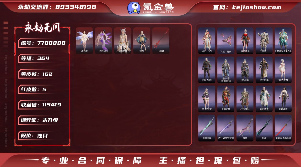 性价比账号！！！【网易手机】5红 162金...
